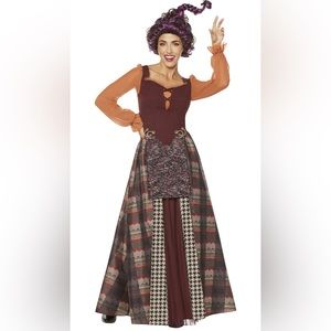 Halloween Mary Sanderson Costume with Necklace and Hairbow